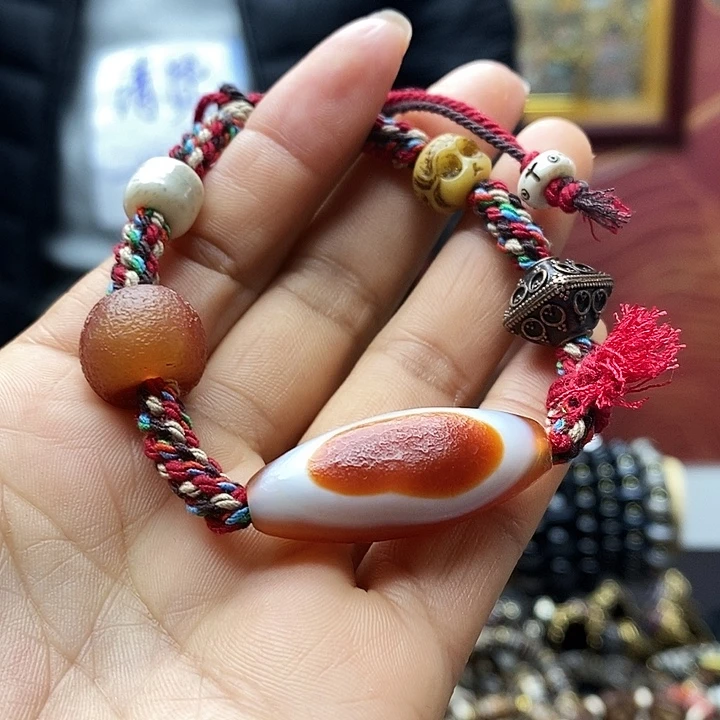 玛瑙/玉髓合金颈饰