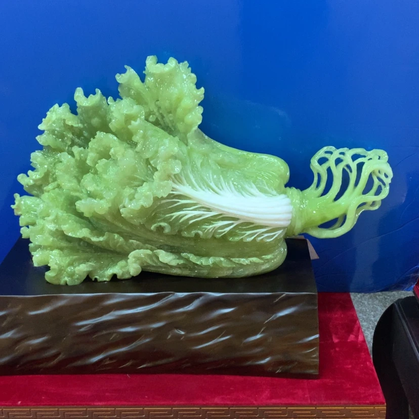 【闪购商品】未镶嵌蛇纹石玉摆件覆膜