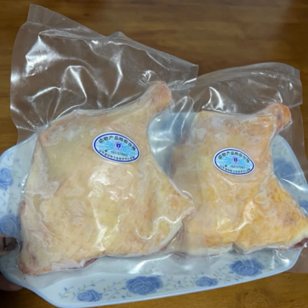 新鲜现杀上等大鸭腿 单只350g以上【直播间一物一拍 下单请确认】