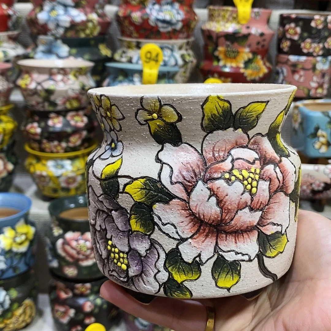 景德镇精品暮年美盆11/11