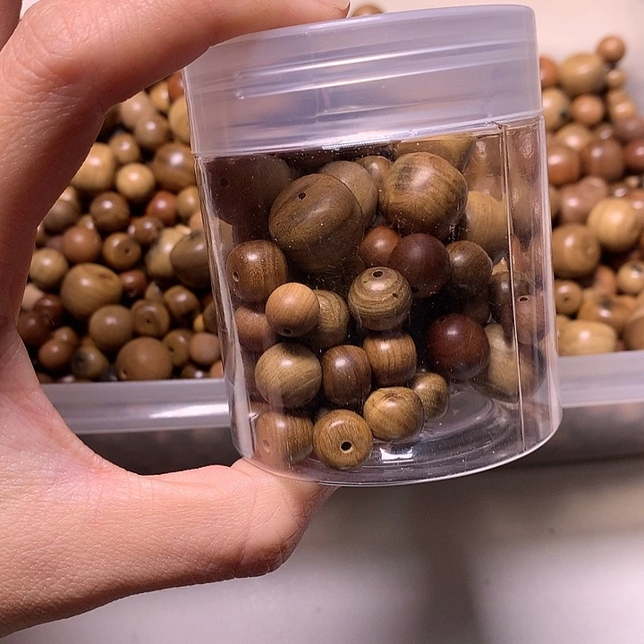 檀香木手串/手链檀香50g瑕疵散珠