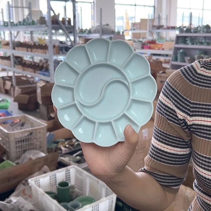 龙泉云间青瓷小米茶器