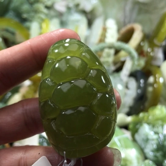 岫玉未镶嵌手把手把