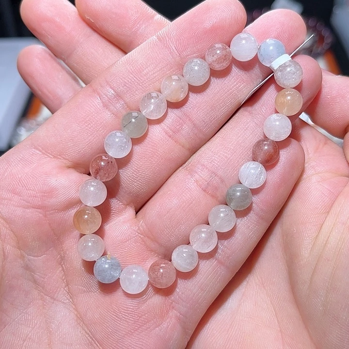 水晶手链未镶嵌260号多样性发一  7+