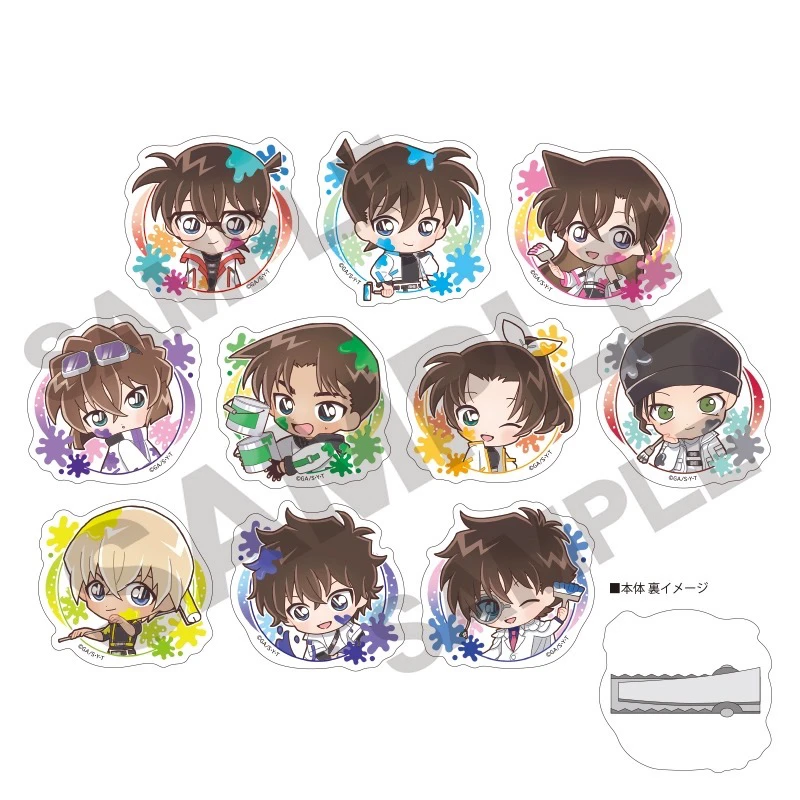 名侦探柯南（鹿鹿日谷）柯南油漆柄发夹盲盒