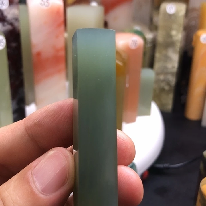 青田石印石丹东晶冻石1
