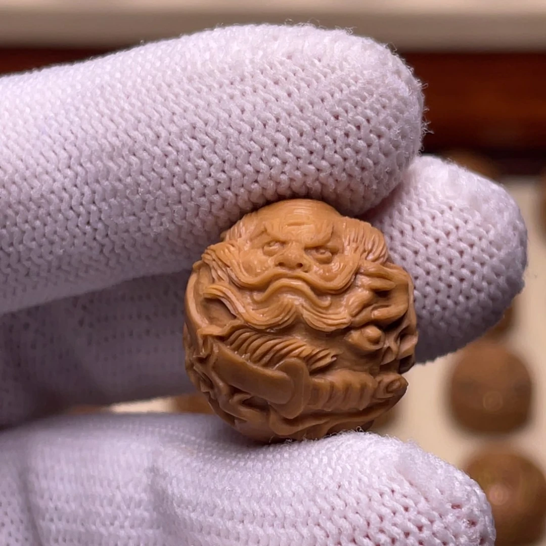 猴头核桃吊坠钟馗17+