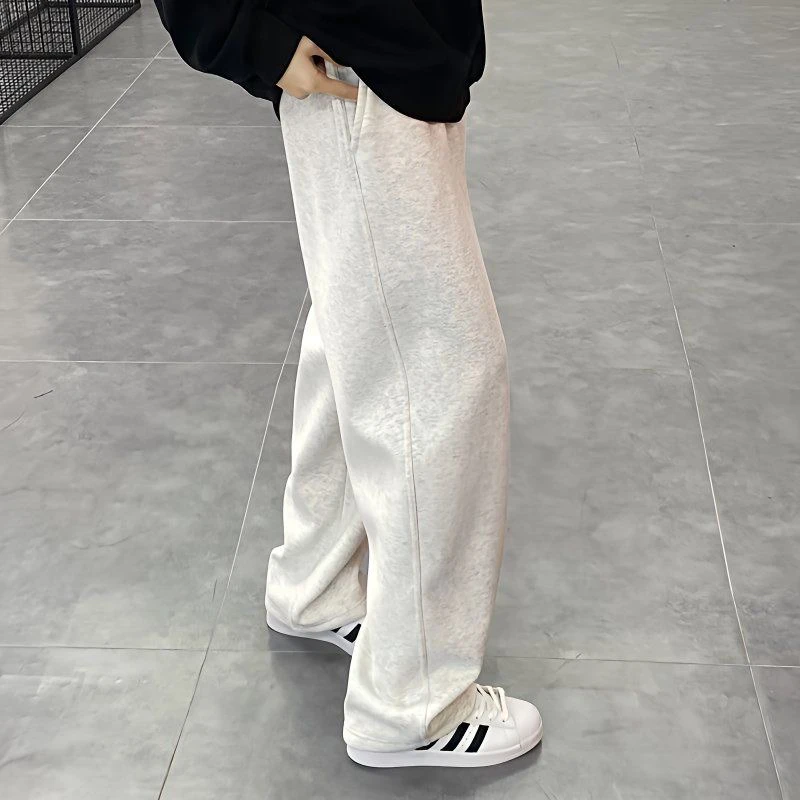 奈斯小屋 秋冬款卫裤直筒百搭