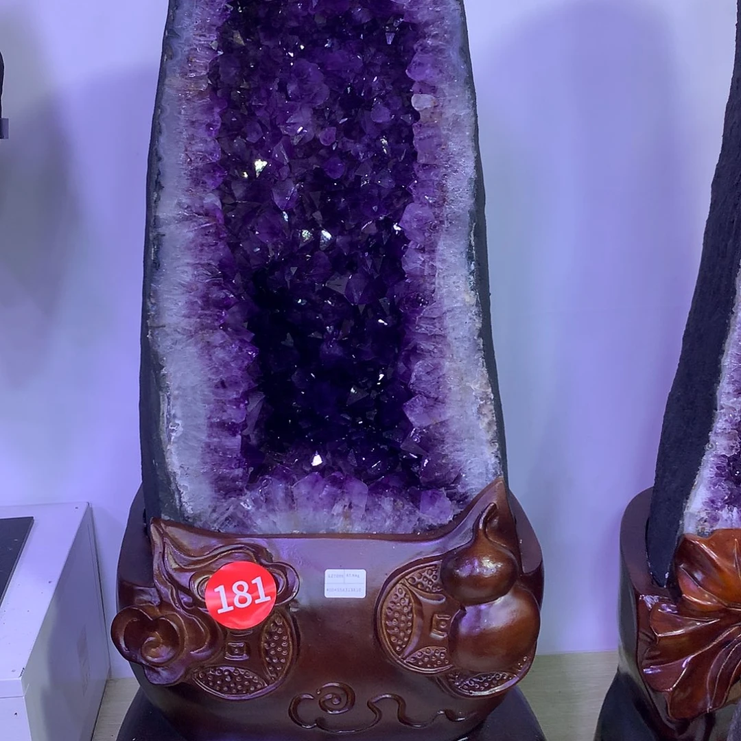 未镶嵌紫晶大型摆件（非配饰）