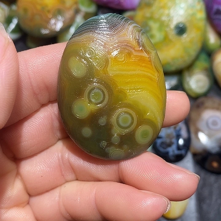 玛瑙/玉髓合金颈饰