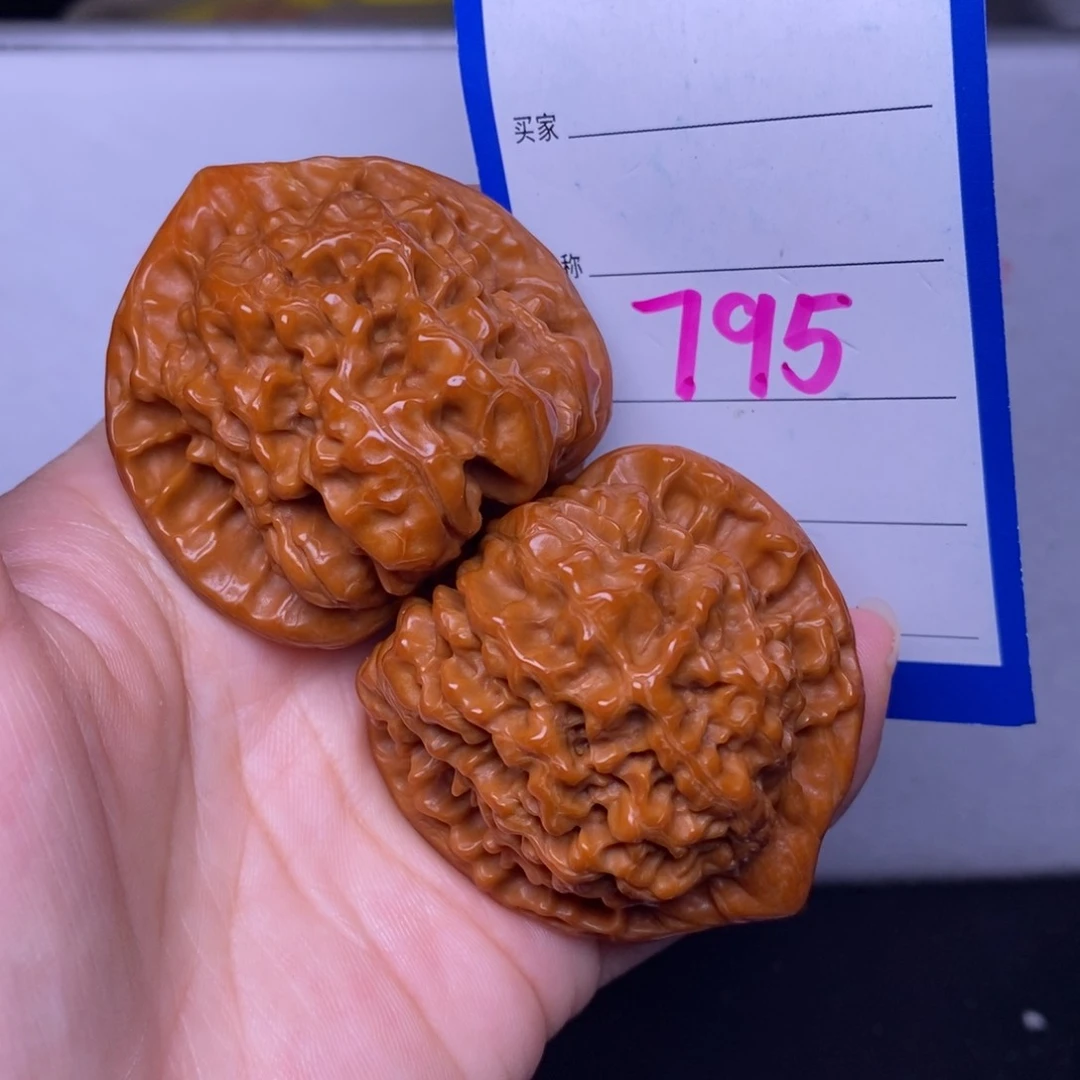 文玩核桃把件795/47官帽
