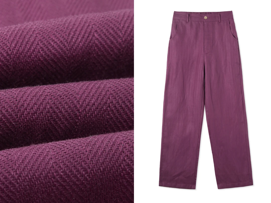 【刘柒柒专属】天丝亚麻夏季爆款高腰显瘦清凉透气阔腿裤直筒长裤女