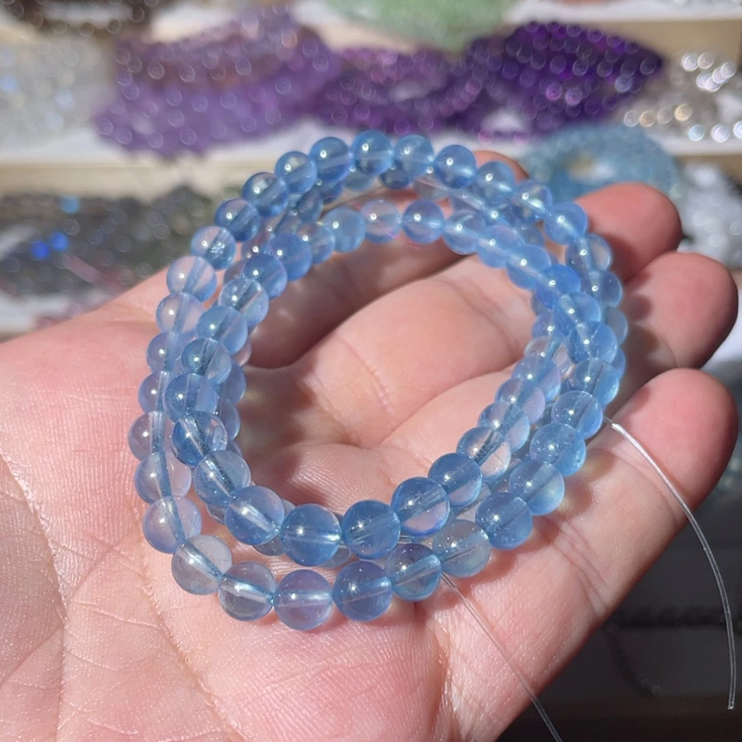 【闪购商品】烟晶手链银S925镶嵌年*