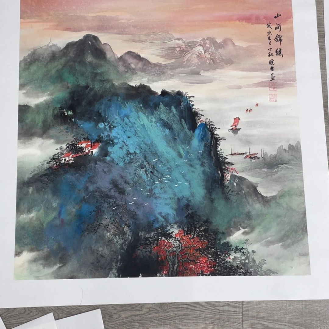 国画霍小方老师作品欣赏