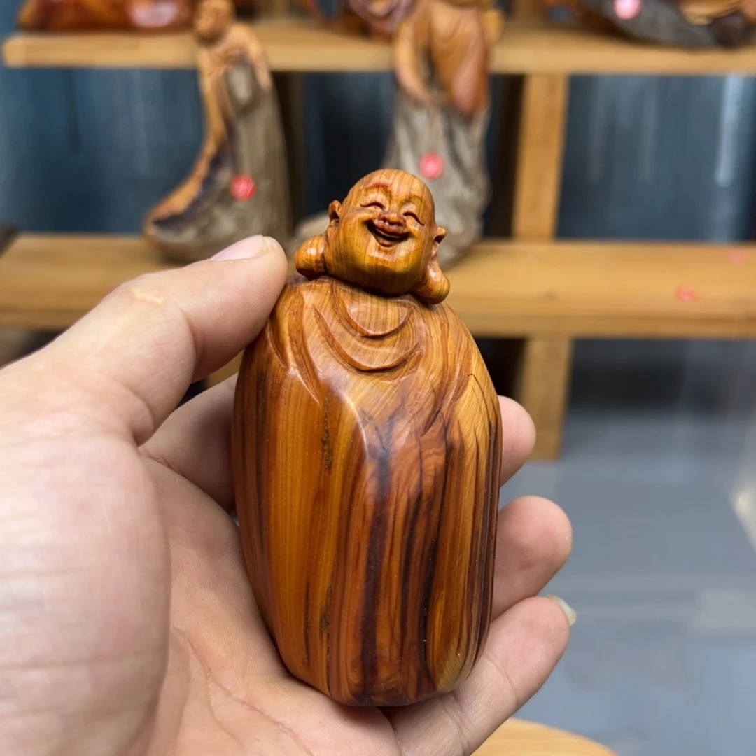 敏***敏木崖柏木摆件手把件