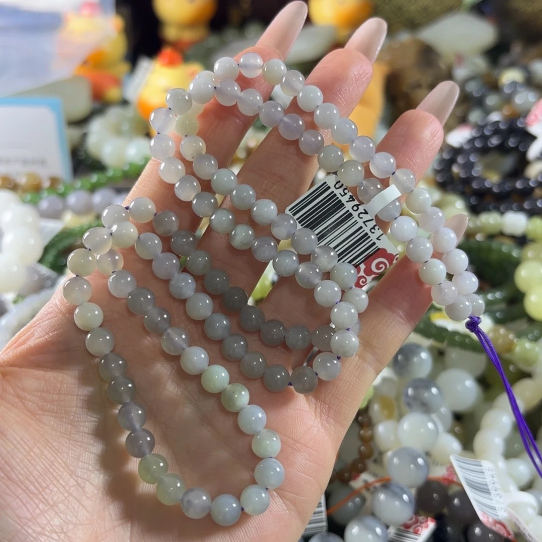 和田玉未镶嵌手串336