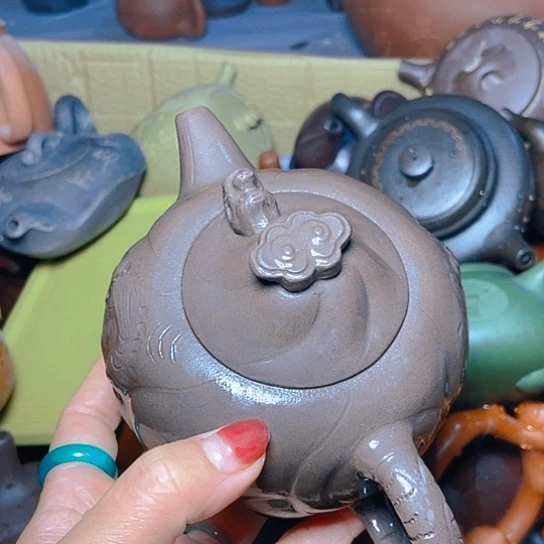 茶壶紫砂全手工制作宜兴紫砂