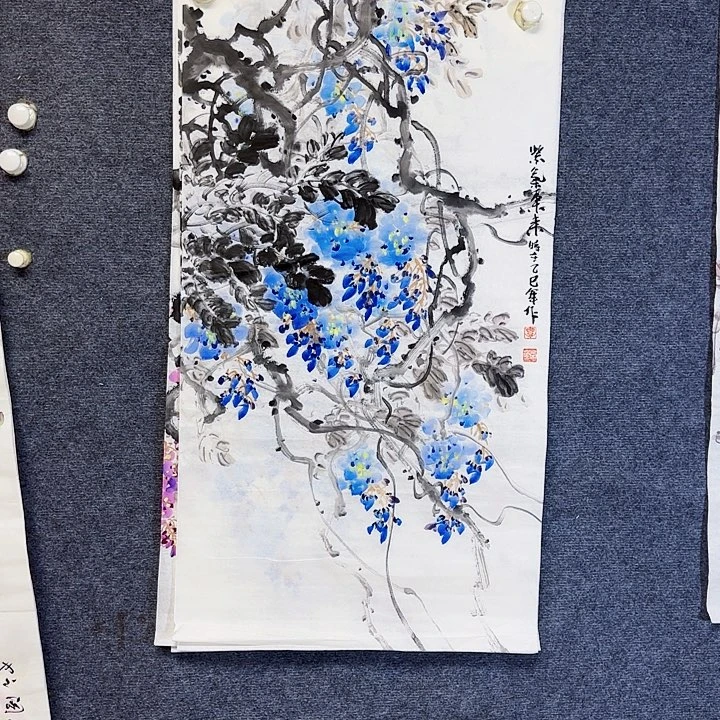 国画国画花鸟画作品