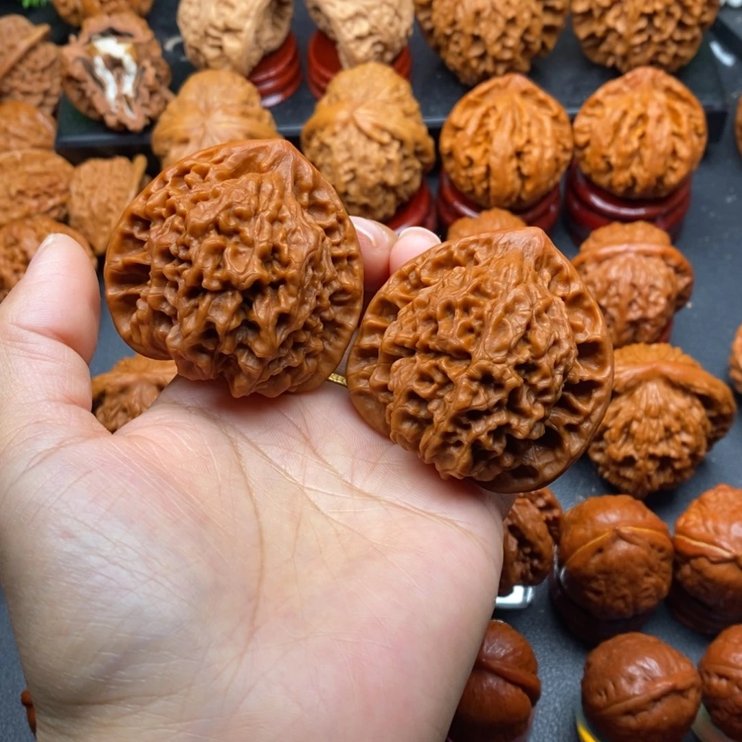 把件文玩核桃49官帽