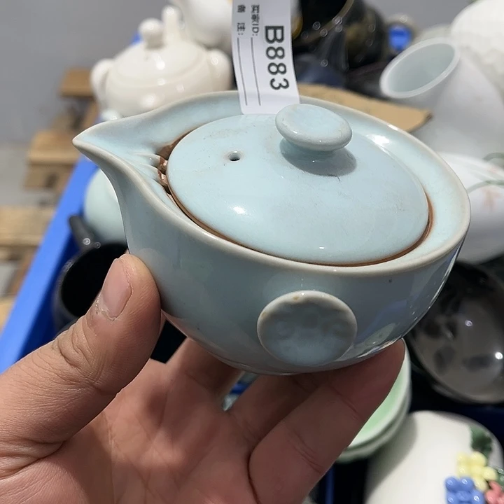 瓷片默认微瑕瓷器、茶具、壶、摆件，介意勿拍