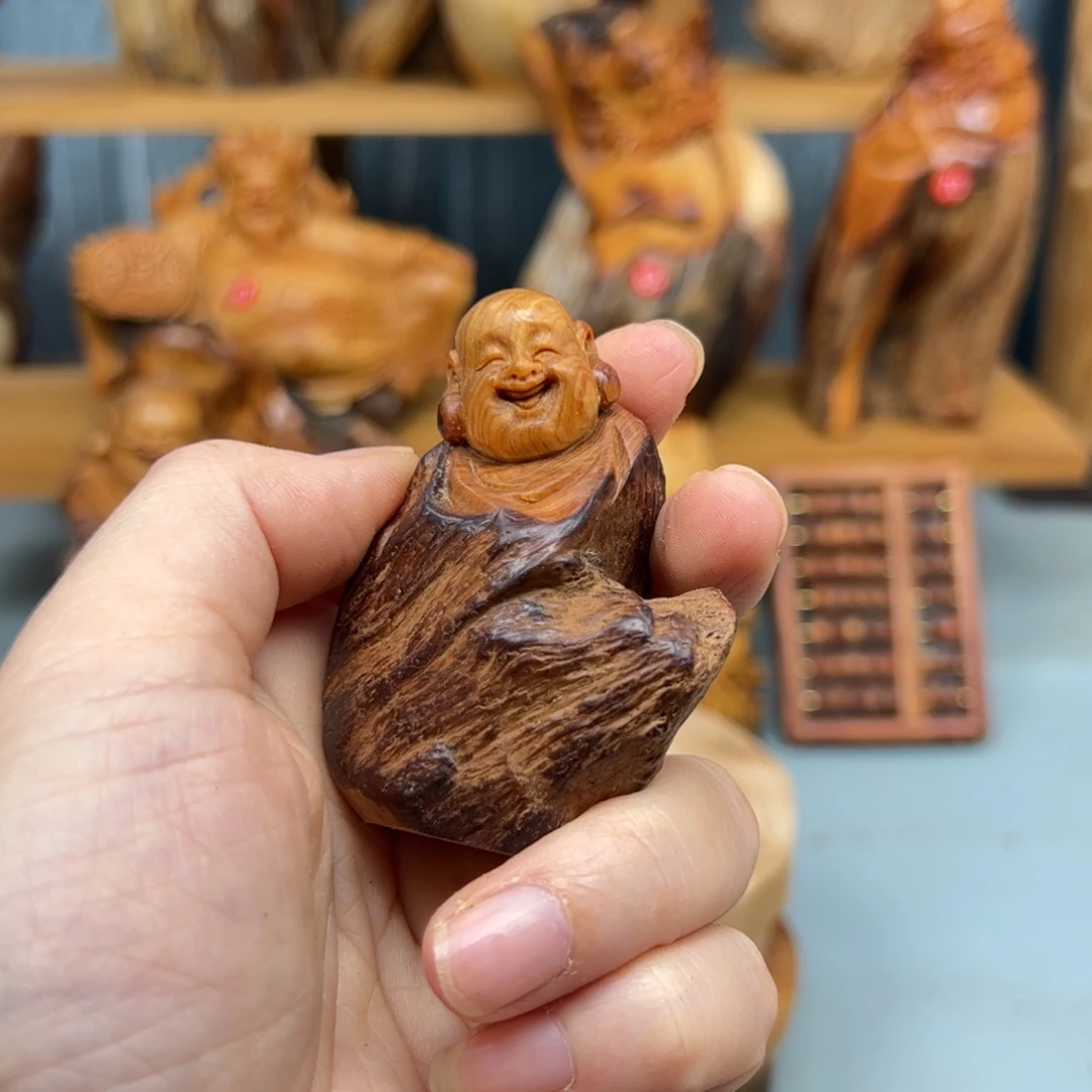 用***9柏木崖柏木摆件手把件