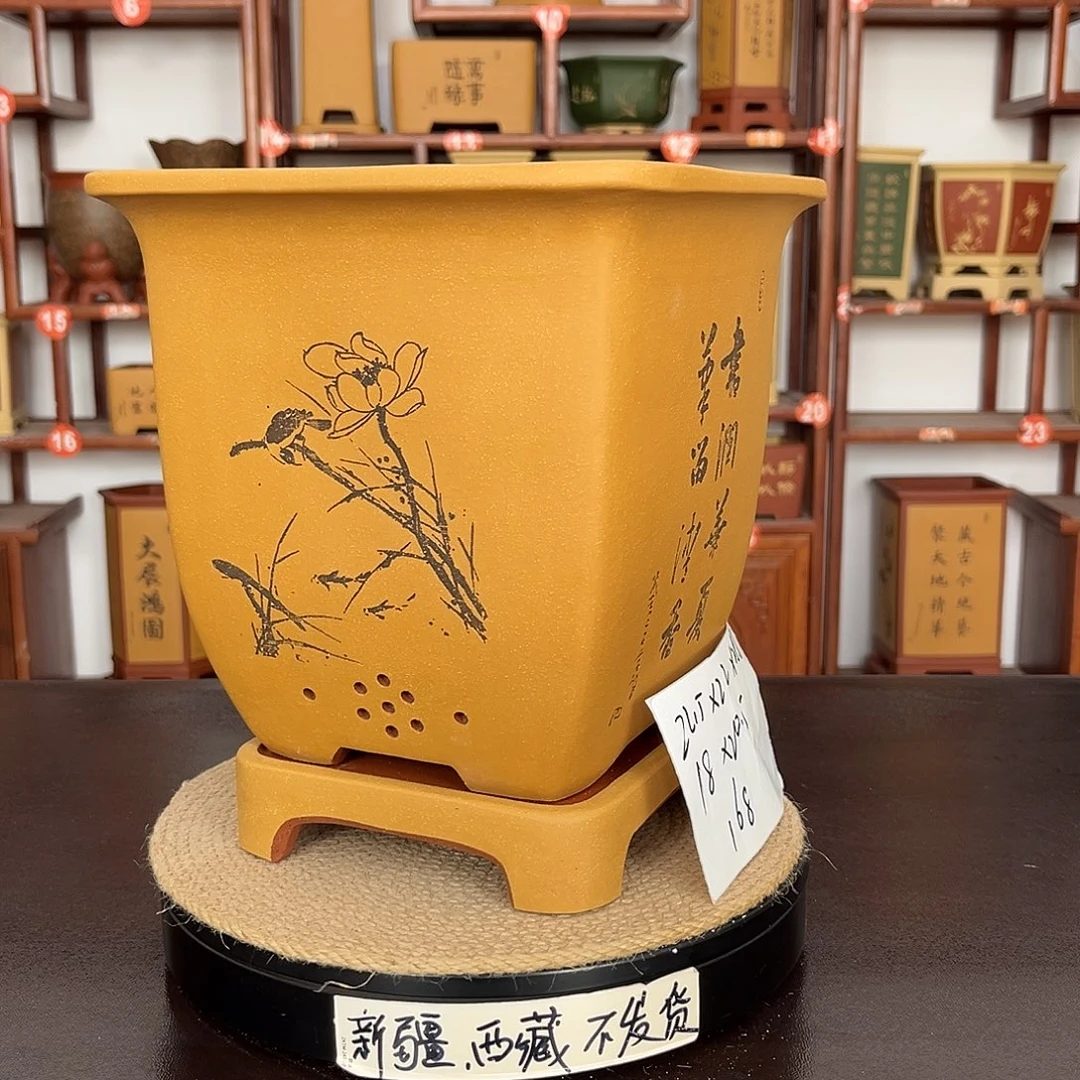 花盆紫砂紫砂花盆