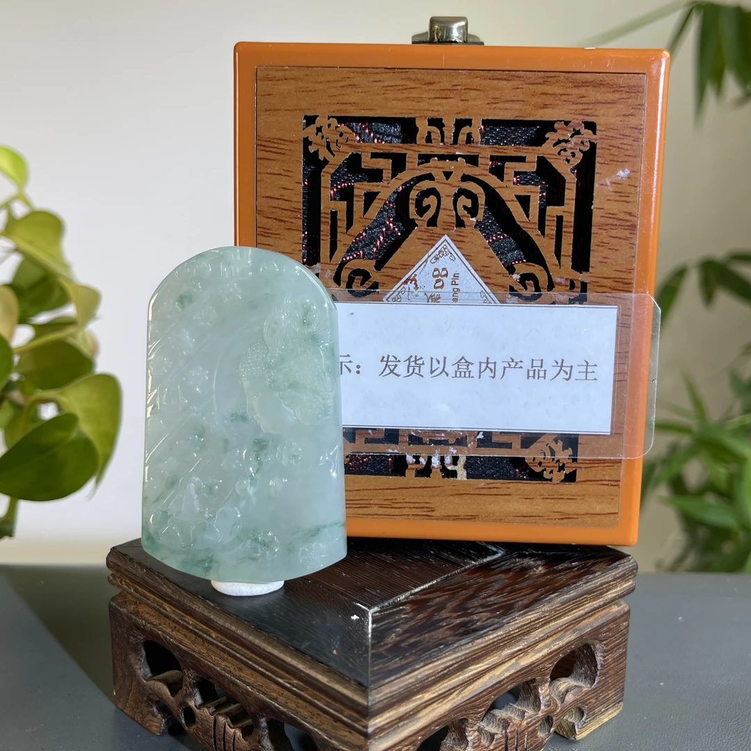 JGB18-648H 天然缅甸A货翡翠