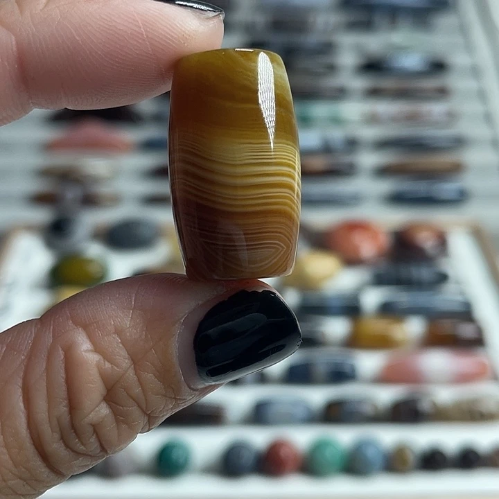 玛瑙/玉髓合金颈饰