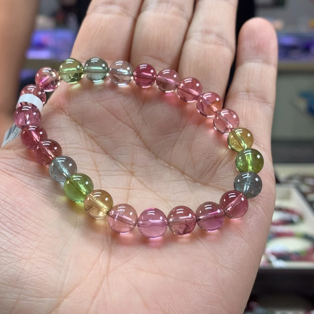 手链未镶嵌碧玺7.8左右