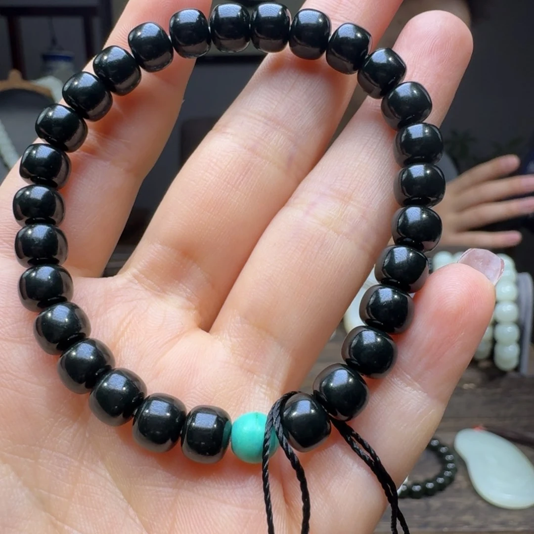 和田玉手串未镶嵌