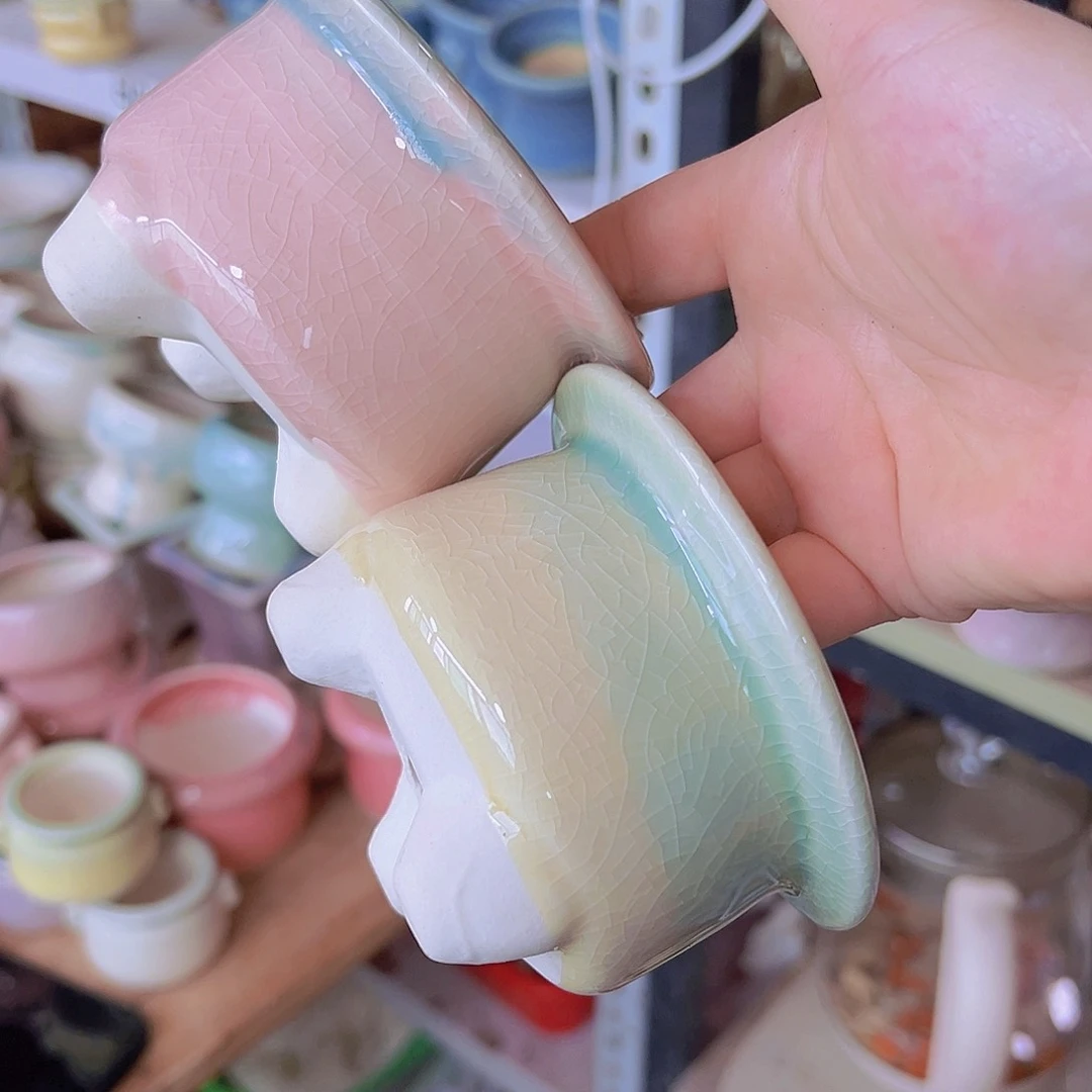 陶瓷花盆当场满12包邮