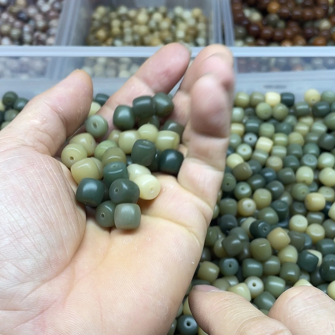 吊坠白玉菩提109青提直切100颗➕灯牌宠40颗