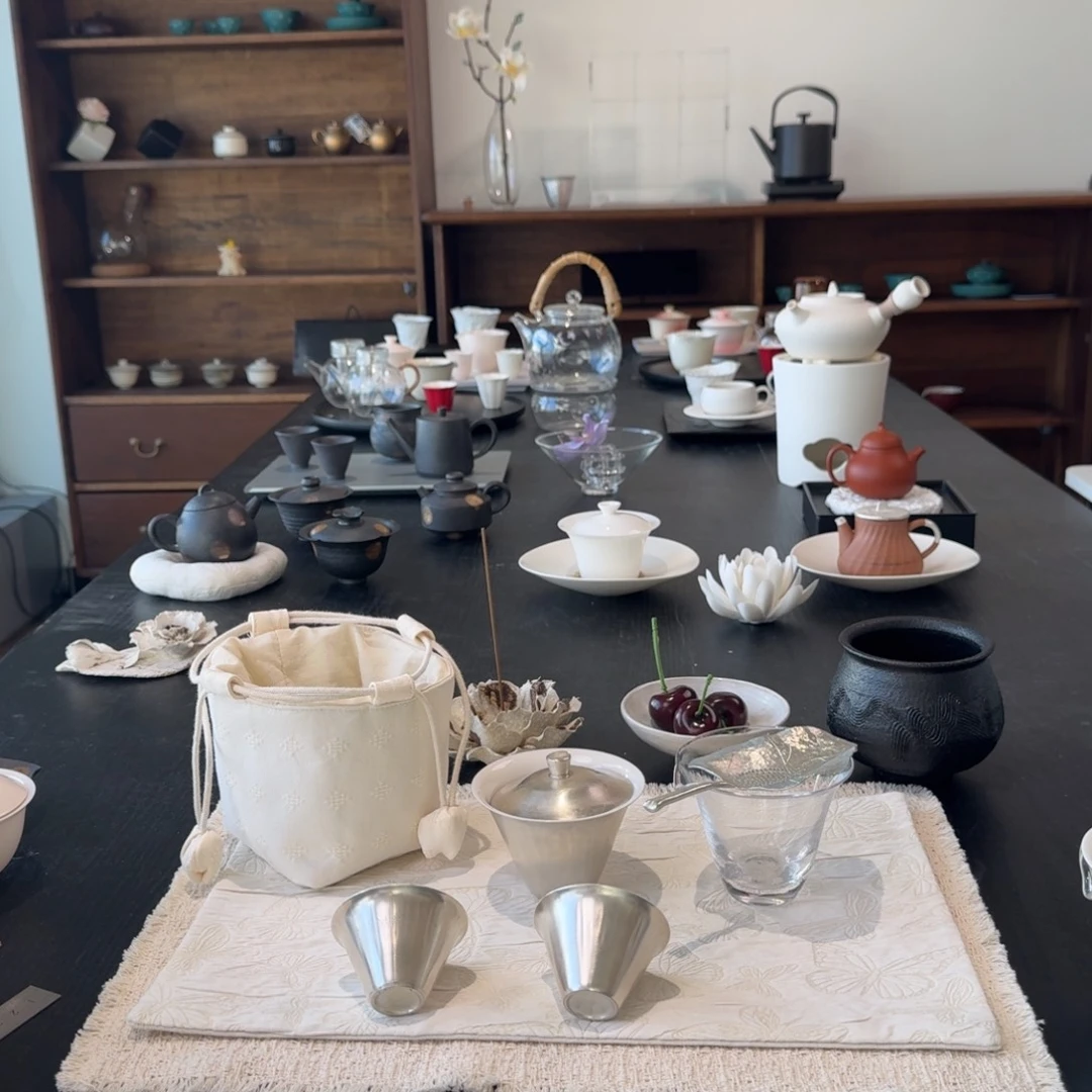 88折鎏银4件套 送茶漏小茶包