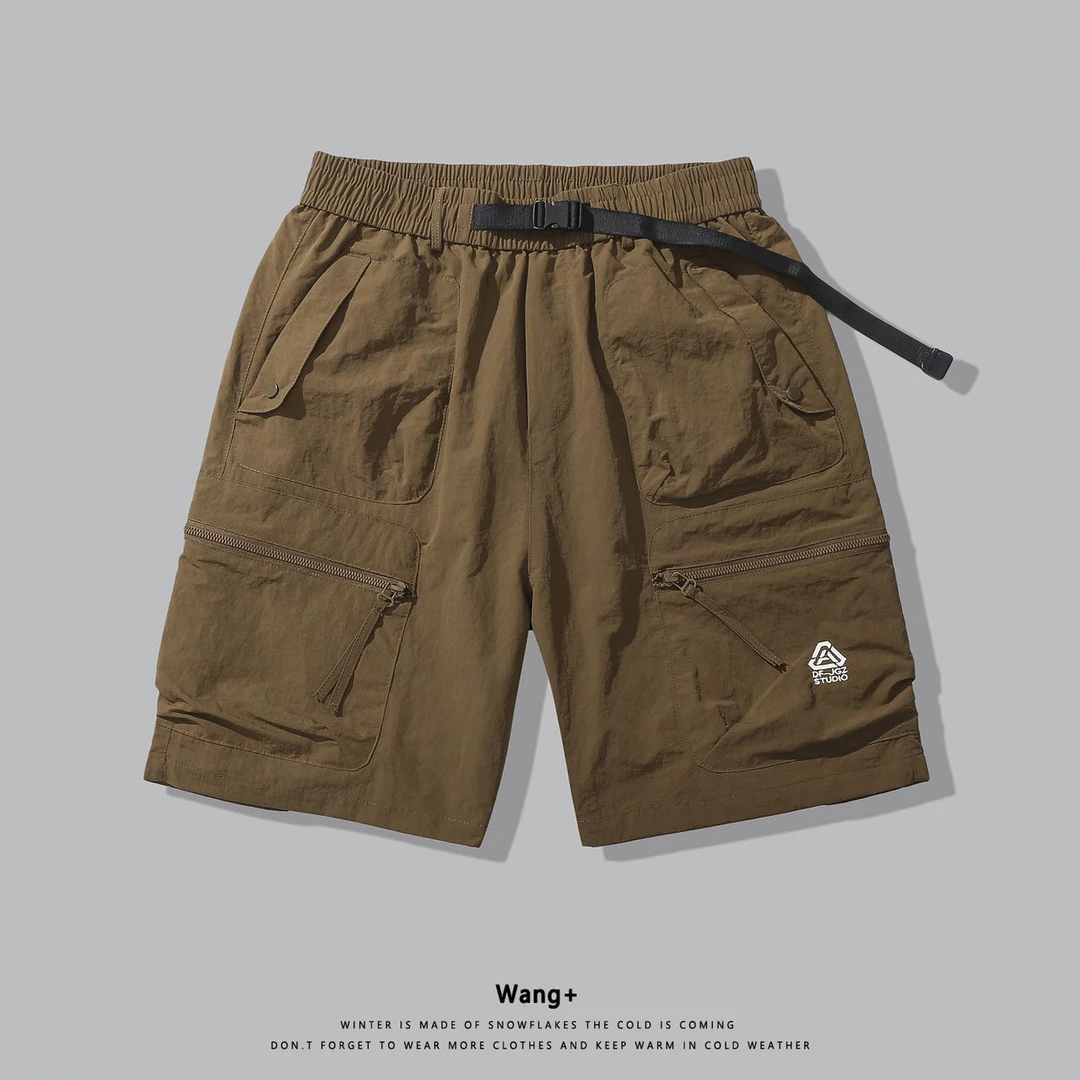 2025夏季男士刺绣潮牌男女同款短裤