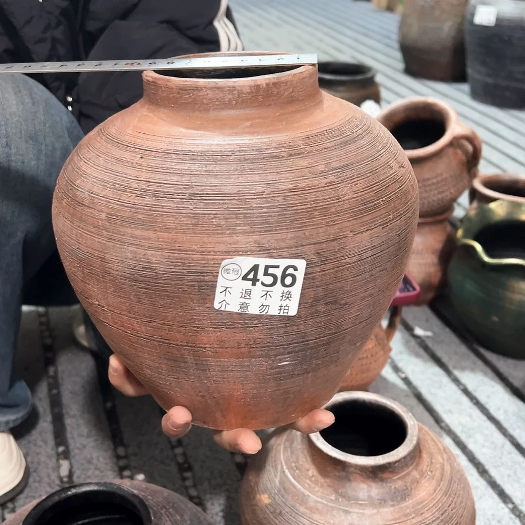 红陶瑕疵红色456