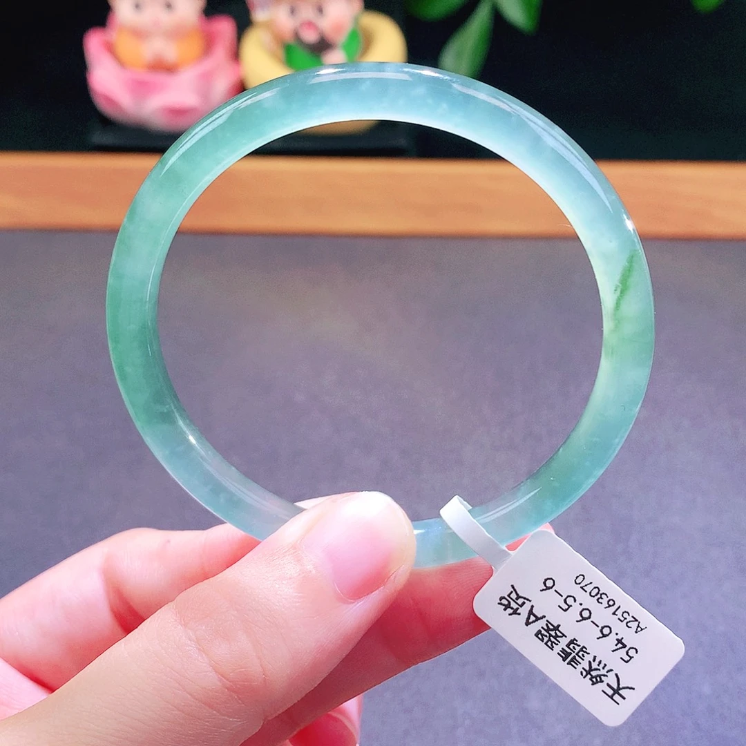 翡翠未镶嵌手镯天然翡翠