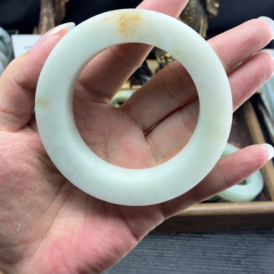 定制翡翠未镶嵌缅甸翡翠A货手镯毛胚定制