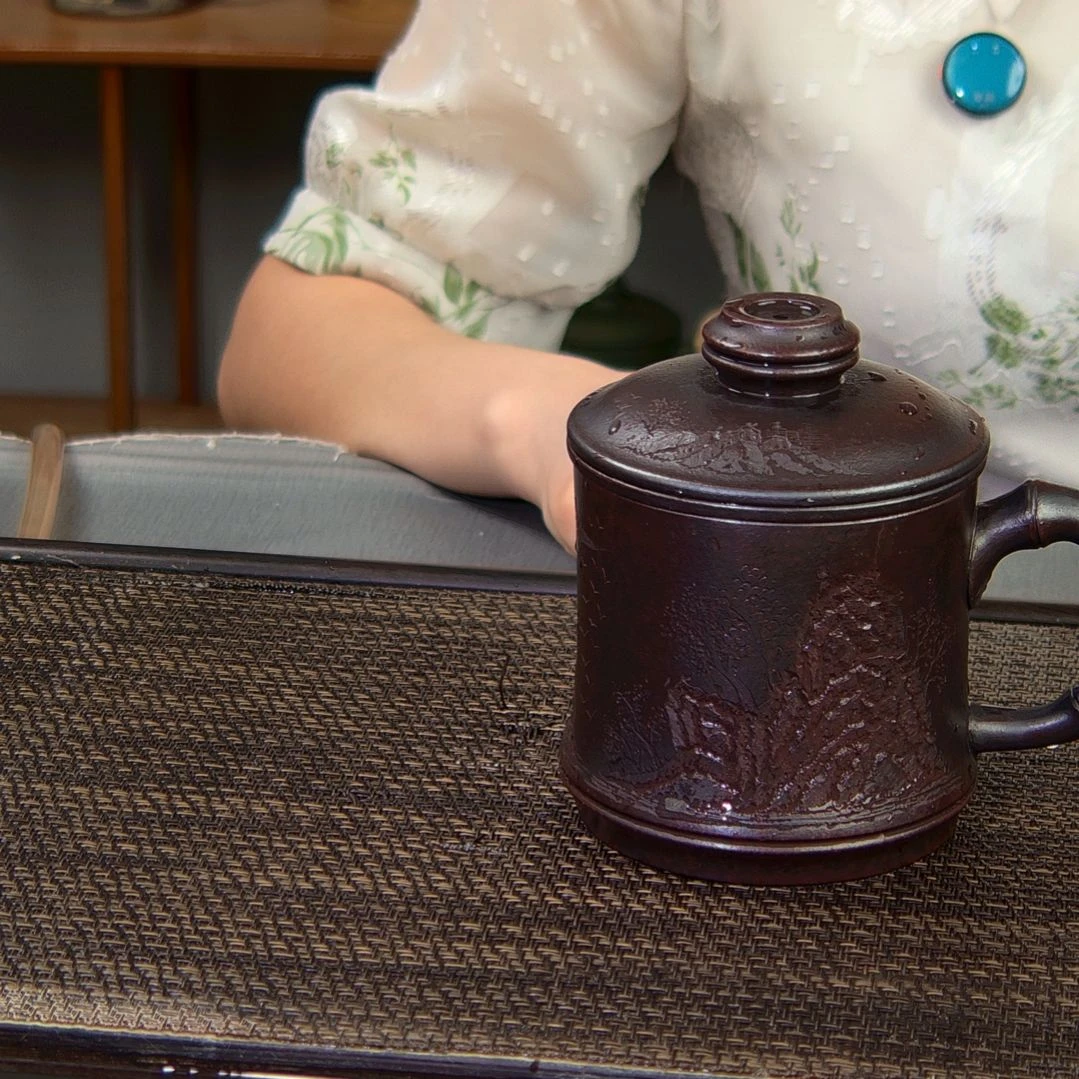 【闪购商品】茶杯紫砂高货放漏