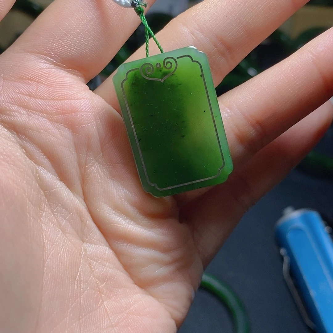 和田玉（碧玉）未镶嵌手链