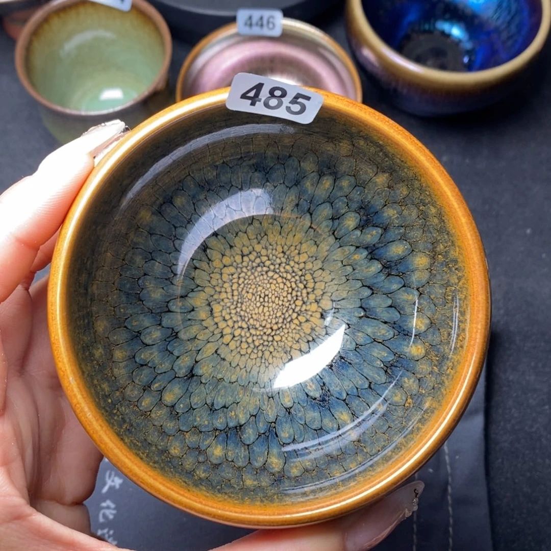 茶盏建窑建盏主人杯485