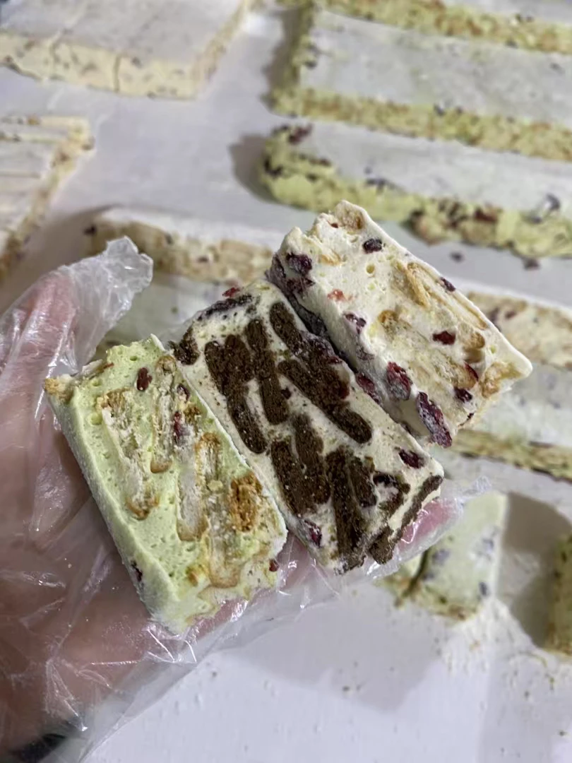 雪花酥（绵密柔韧的口感）纯手工制作三种口味追剧解馋美味零食