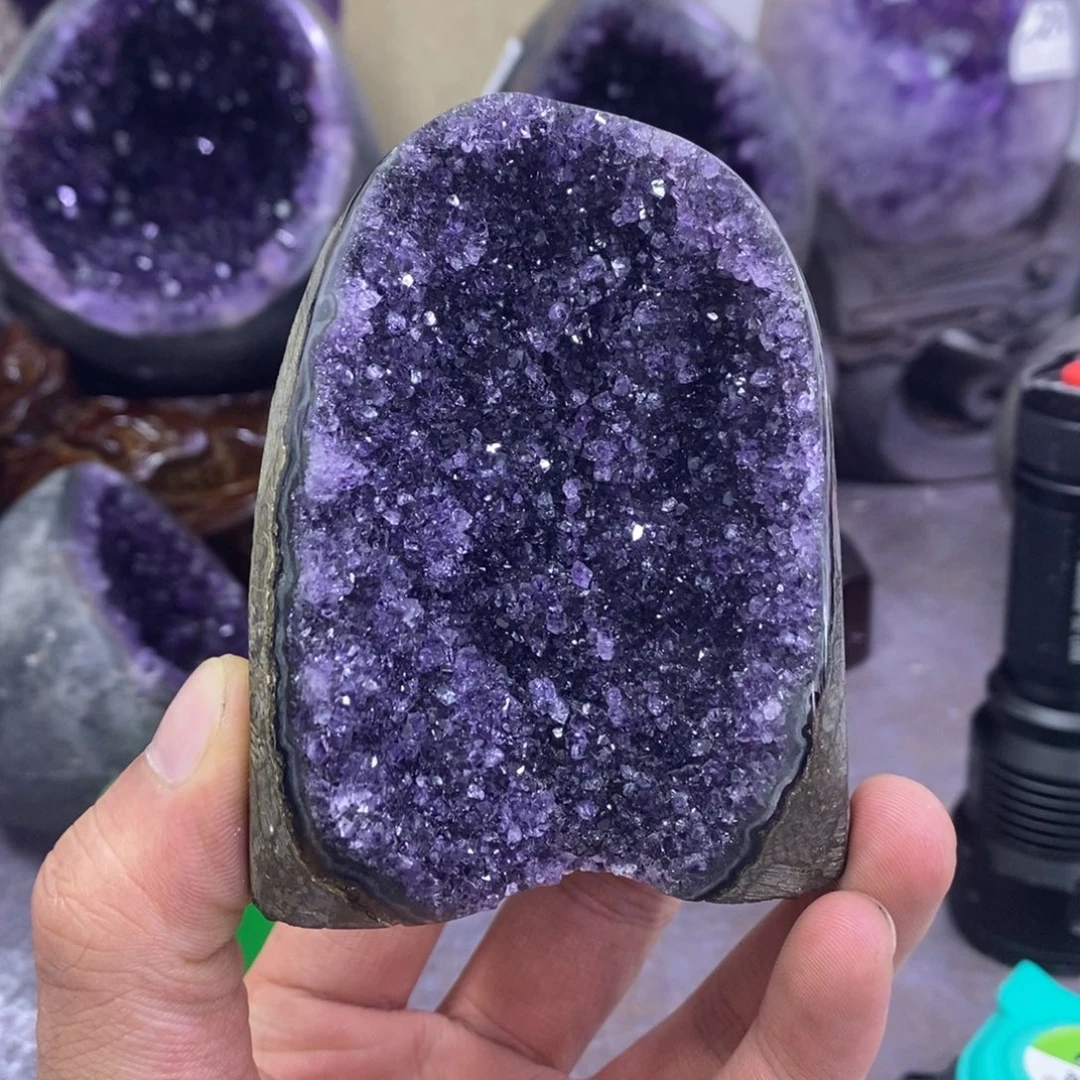未镶嵌珠宝半成品紫晶174