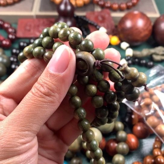 维腊木（绿檀）梅**罐绿檀0.8-108颗时来运转