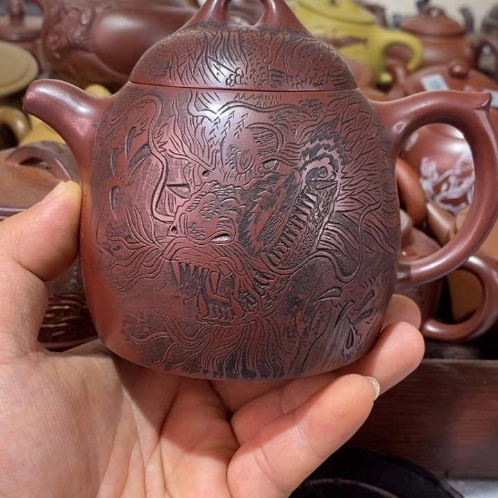 紫砂茶壶精工制作