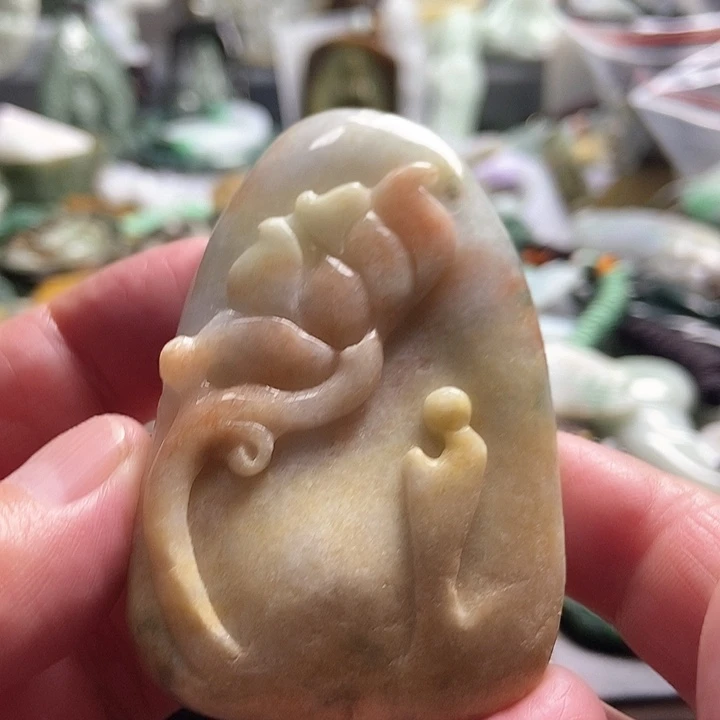 翡翠吊坠(不含链)未镶嵌