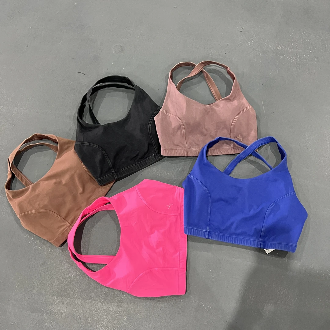 0651挂脖美背运动背心瑜伽健身速干上衣修身内搭跑步普拉提