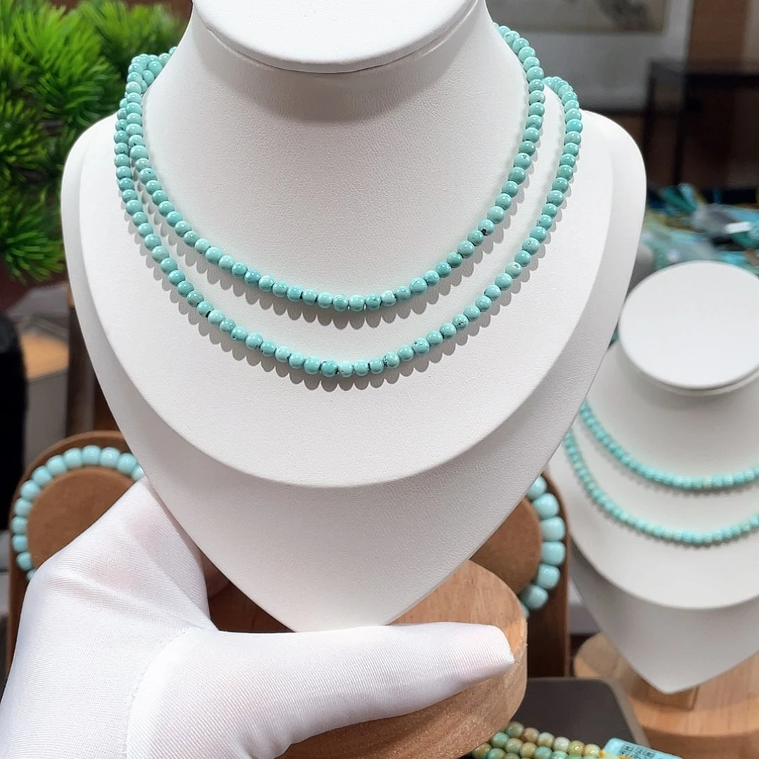 绿松石未镶嵌3➕圆珠多圈