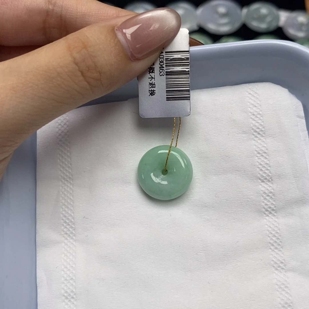 颈饰未镶嵌翡翠小平安扣