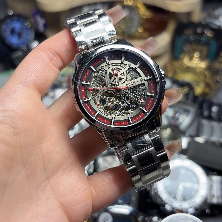 猪皮（革）钢石英机芯