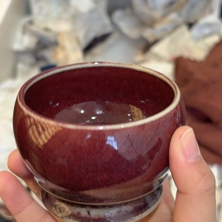 钧瓷传统工艺茶器作品